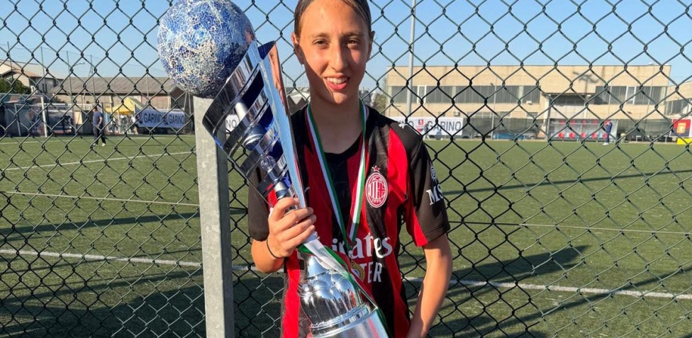 C'è una Modric che vince a Pasquetta: la figlia Ema conquista la Garino Cup col Milan