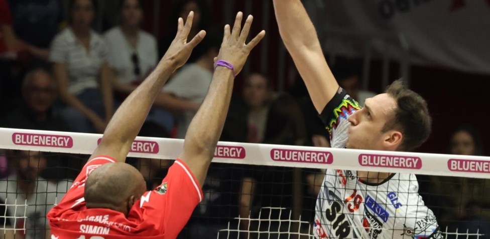 Ben Tara e Russo show: Perugia batte Piacenza e vola 2-0. Finale scudetto a un passo