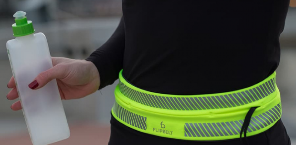 Flintronic Bracciale Led Sicurezza 4 Pezzi - Ricaricabile USB, 3 Modalità, Nastro Riflettente Per Corsa E Bici, Neon Verde/Blu