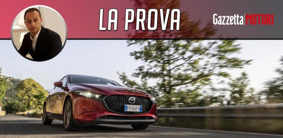 Mazda 3 prova, scheda tecnica, opinioni e dimensioni 2.0 Skyactiv-G M  Hybrid Exclusive 