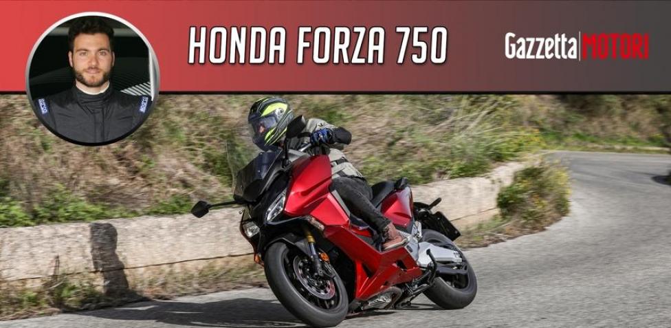 honda forza 750 consumi