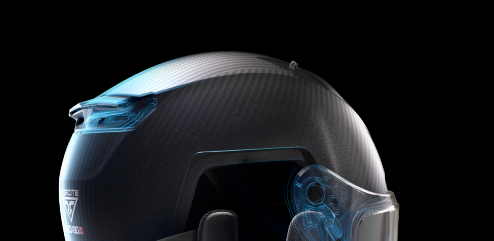 Ad Eicma debutta il primo casco moto connesso con dash cam