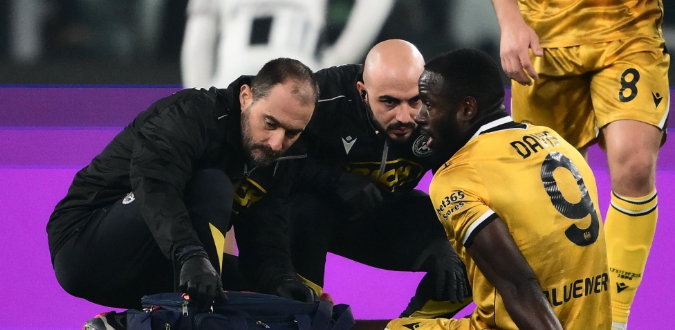 Udinese, altro guaio muscolare per Davis: cambio obbligato per Runjaic