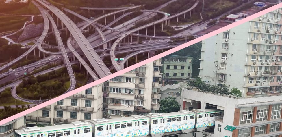 Mega incroci, scale mobili monstre, metro nelle case: i record di Chongqing