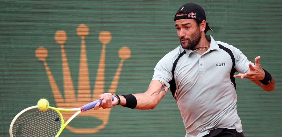 Atp Montecarlo, Berrettini avanza: ora c'è Medvedev. Darderi subito eliminato