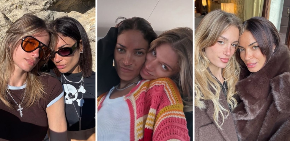 Elodie e Franceska non si nascondono più: baci durante la vacanza a Ibiza