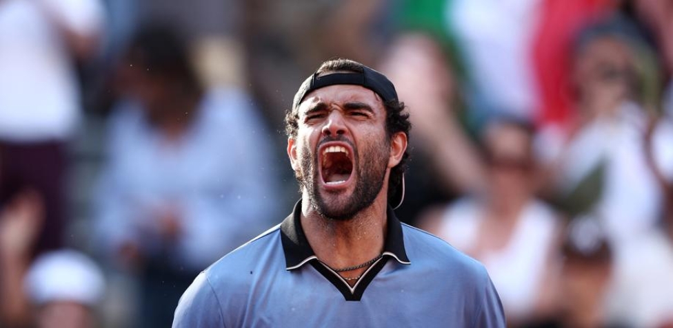 Berrettini ai quarti: Cerundolo ko al Roland Garros