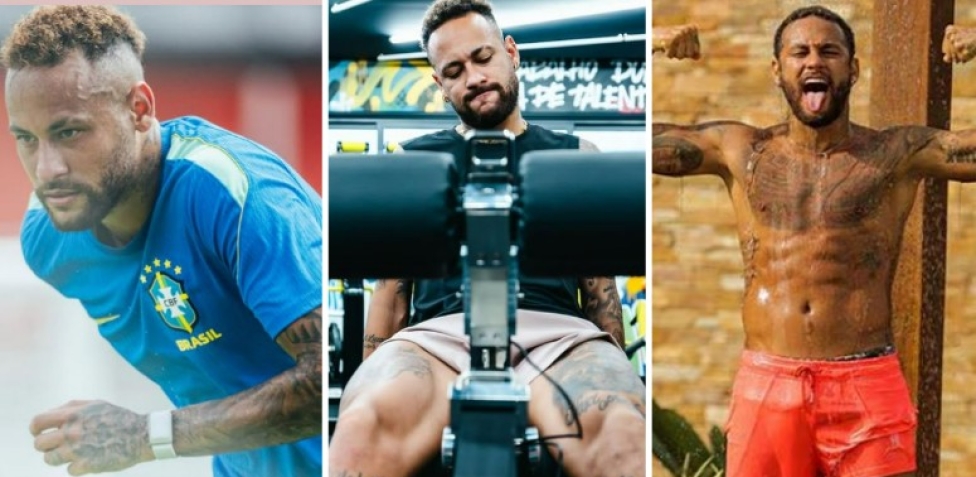 Neymar con il Brasile dopo il rientro al Mondiale 2026