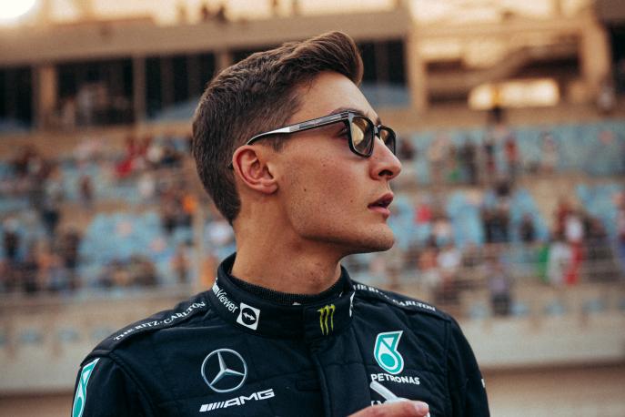 Police in Formula 1 con Mercedes-Amg Petronas