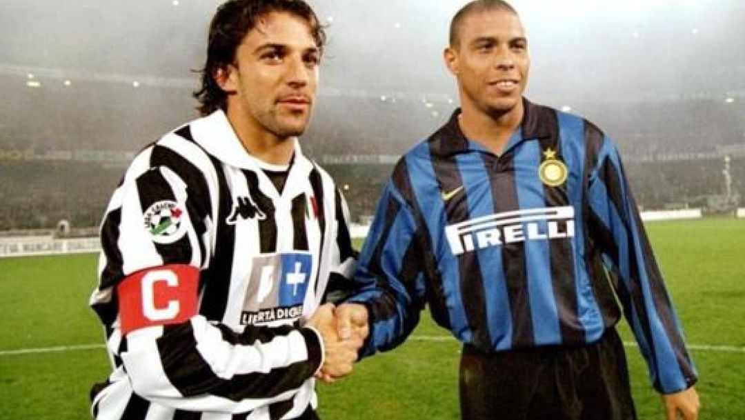 Del Piero e Ronaldo ai tempi di Juve e Inter