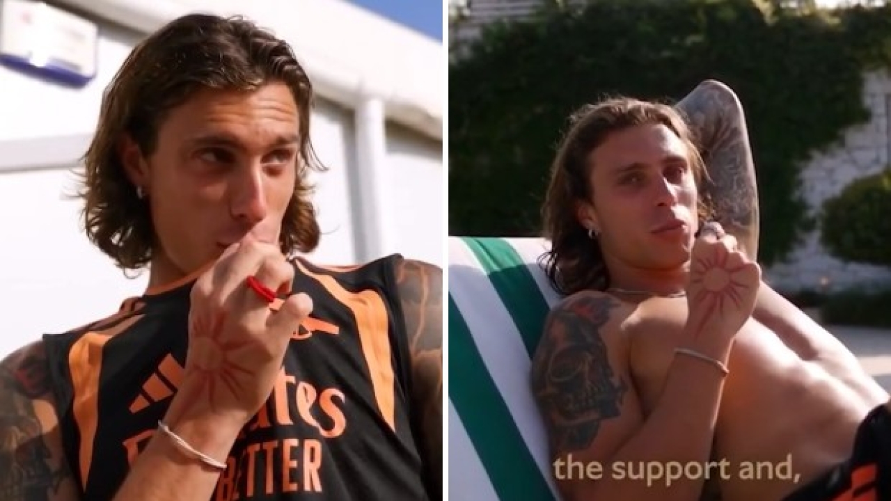 allenamento piscina e relax calafiori mostra com 232 il ritiro dell arsenal da Video.gazzetta.it allenamento piscina e relax calafiori mostra com 232 il ritiro dell arsenal