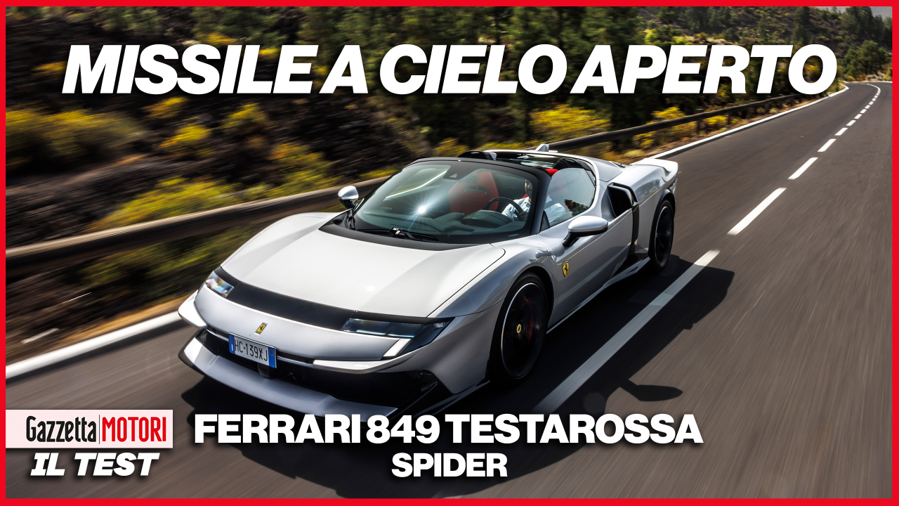 ferrari 849 testarossa spider 1050 cv per piegare lo spazio tempo da Video.gazzetta.it ferrari 849 testarossa spider 1050 cv per piegare lo spazio tempo
