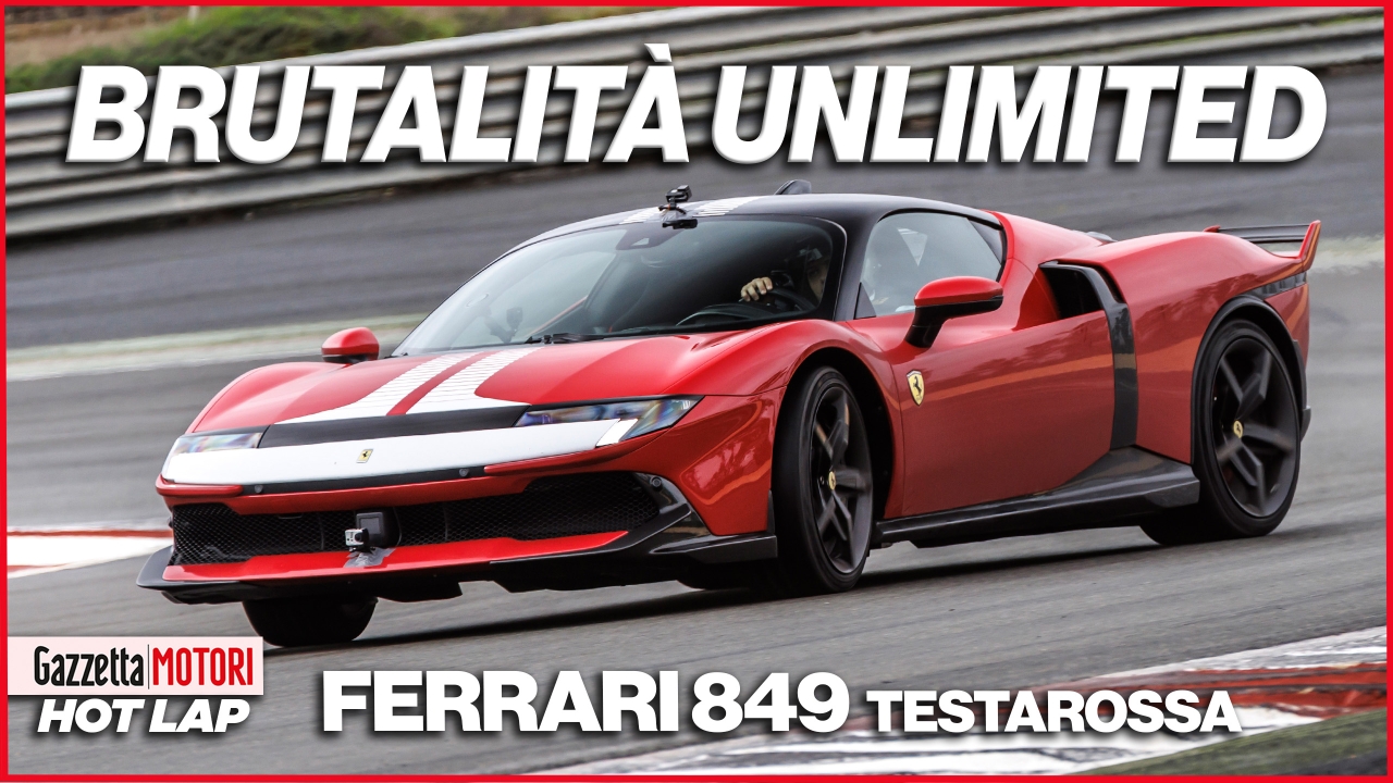 ferrari 849 testarossa 1050 cv di traverso nell8217inferno d8217acqua di monteblanco da Video.gazzetta.it ferrari 849 testarossa 1050 cv di traverso nell8217inferno d8217acqua di monteblanco