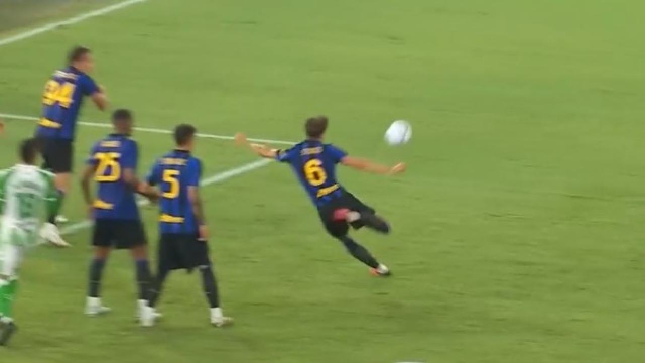 Che gol di Stones all'esordio con l'Inter! Destro alla Lautaro e Betis ko