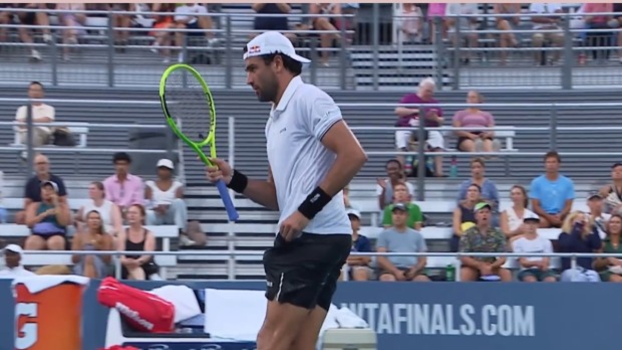 berrettini fa impazzire cincinnati due colpi e il pubblico esplode in un boato da Video.gazzetta.it berrettini fa impazzire cincinnati due colpi e il pubblico esplode in un boato
