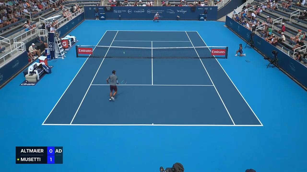 musetti altmaier highlights atp cincinnati da Video.gazzetta.it musetti altmaier highlights atp cincinnati