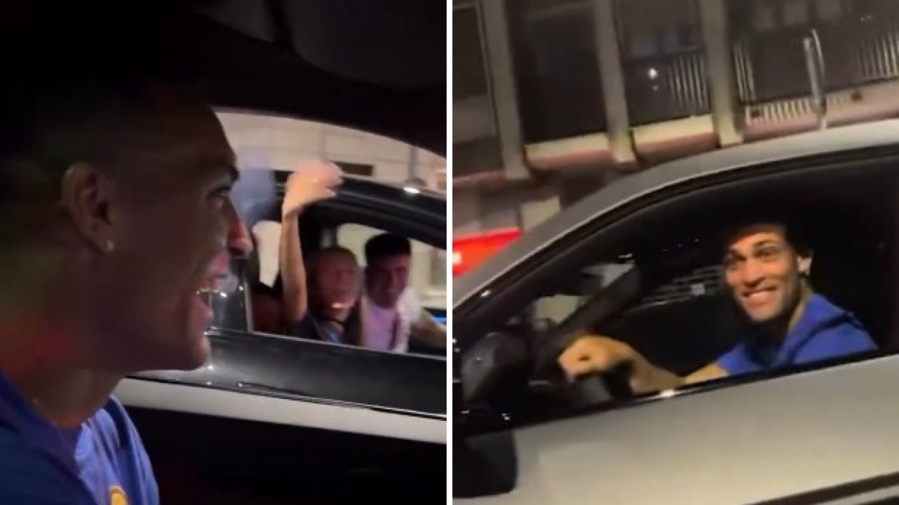 lautaro festa a sorpresa per strada i tifosi argentini cantano per lui la sua reazione da Video.gazzetta.it lautaro festa a sorpresa per strada i tifosi argentini cantano per lui la sua reazione