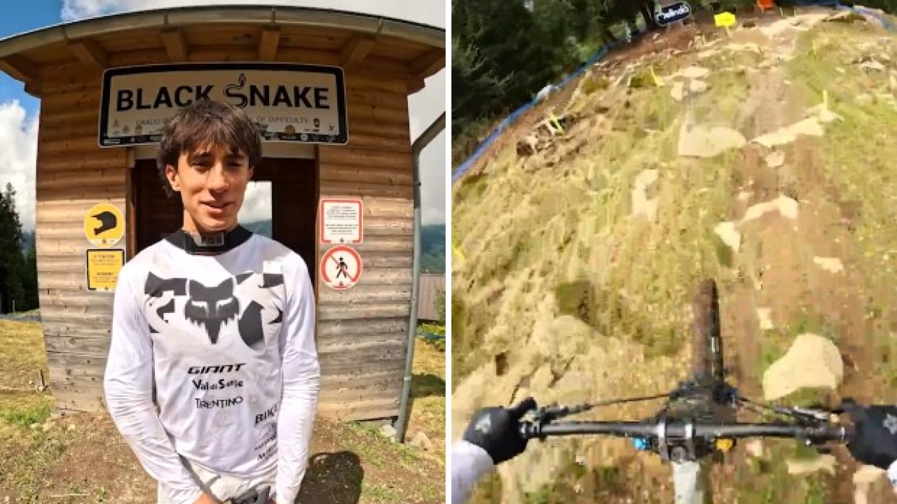 200 la pista di downhill pi249 difficile al mondo scopri la black snake da Video.gazzetta.it 200 la pista di downhill pi249 difficile al mondo scopri la black snake