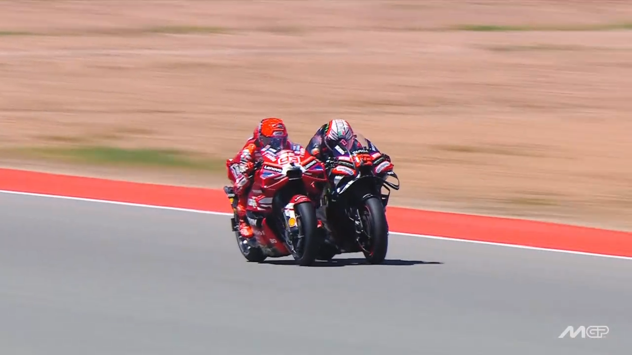 motogp gp aragon highlights gara che duello marquez bezzecchi da Video.gazzetta.it motogp gp aragon highlights gara che duello marquez bezzecchi