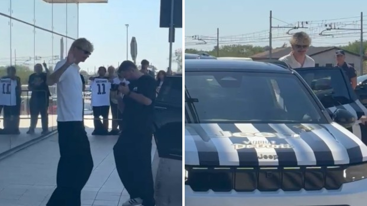 juventus ecco woltemade l arrivo a torino e il saluto ai tifosi da Video.gazzetta.it juventus ecco woltemade l arrivo a torino e il saluto ai tifosi
