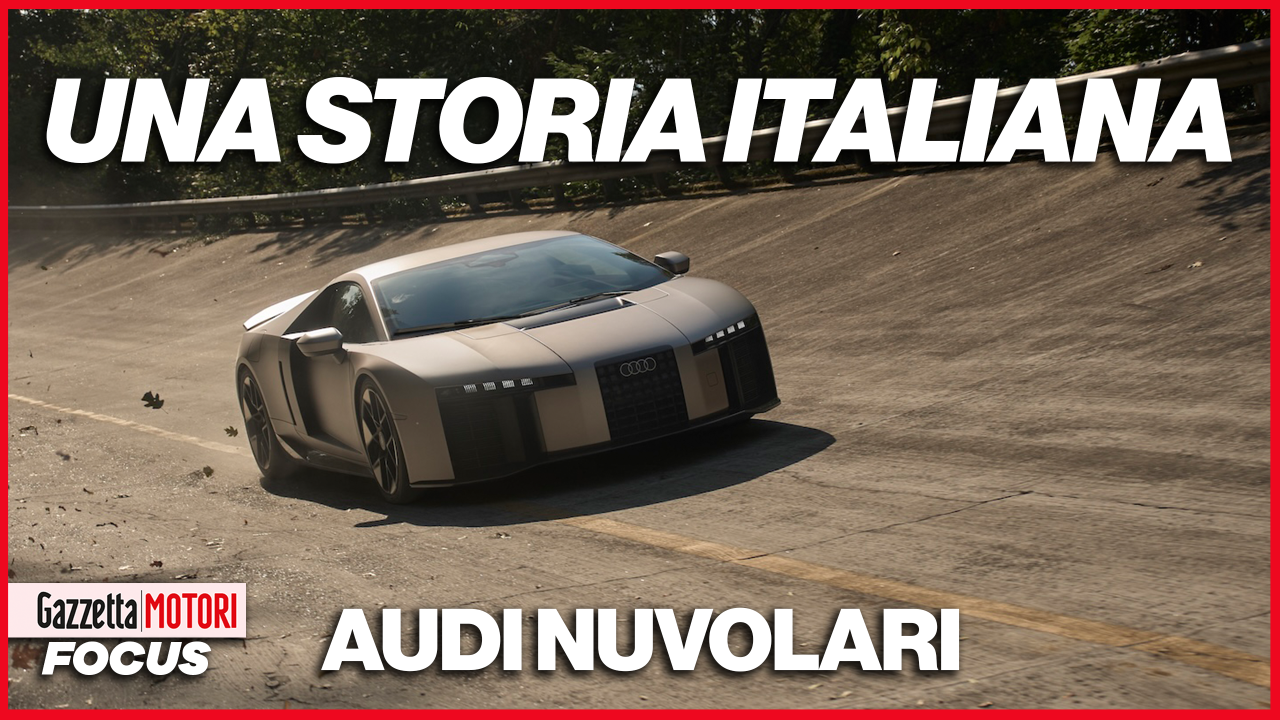 audi nuvolari la supercar ibrida da 1001 cv con l anima italiana da Video.gazzetta.it audi nuvolari la supercar ibrida da 1001 cv con l anima italiana