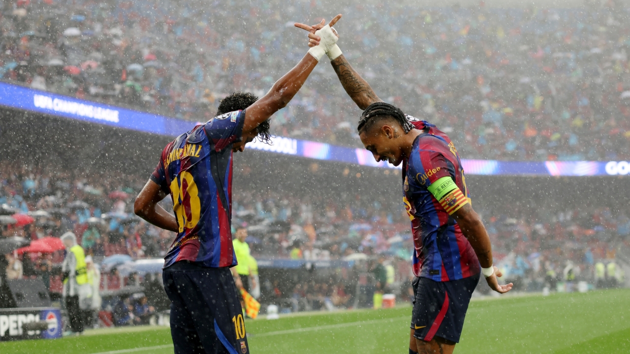 barcellona feyenoord 5 1 highlights raphinha ne fa due primo gol per gabriel jesus da Video.gazzetta.it barcellona feyenoord 5 1 highlights raphinha ne fa due primo gol per gabriel jesus