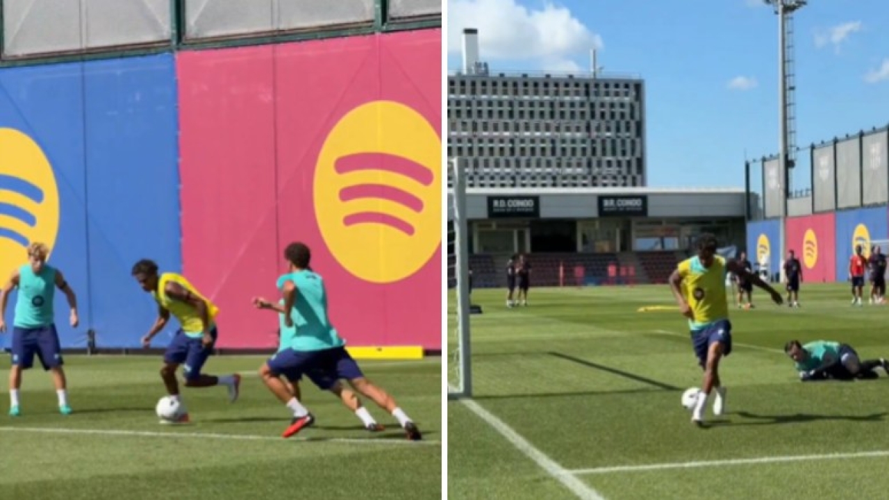 salta tutti e poi tacco senza guardare il gol di yamal in allenamento 232 sensazionale da Video.gazzetta.it salta tutti e poi tacco senza guardare il gol di yamal in allenamento 232 sensazionale
