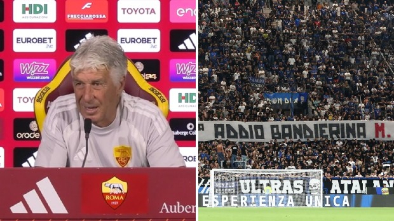 striscione contro de roon gasperini doveva restare per fare la scarpa vecchia da Video.gazzetta.it striscione contro de roon gasperini doveva restare per fare la scarpa vecchia