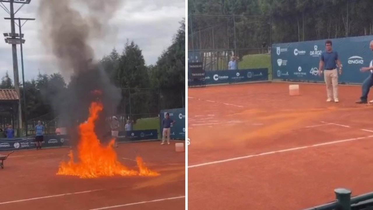 danno fuoco al campo da tennis ecco perch233 da Video.gazzetta.it danno fuoco al campo da tennis ecco perch233