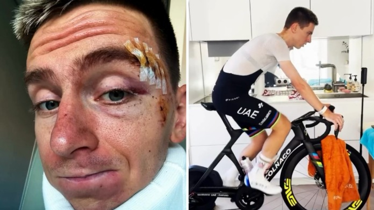 pocagar torna in bici dopo la caduta alla vuelta il video da Video.gazzetta.it pocagar torna in bici dopo la caduta alla vuelta il video
