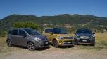 La Fiat Panda Hybrid a confronto con la Suzuki Ignis Hybrid e la Toyota Aygo X
