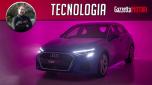 Audi A3 Sportback: l’avveniristica tecnologia di bordo con adas di ultima generazione, nuovo infotainment con Audi Virtual Cockpit plus e schermo da 12,3 pollici,servizi live, oltre ai nuovi fari full led Matrix, top di gamma comprensivo di abbaglianti adattivi