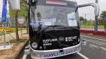 La città cinese di Shenzhen ha intrapreso un grande programma di test sulla guida autonoma con passeggeri a bordo: oltre ai robotaxi ci sono anche gli autobus smart come Alphaba di Haylion Technologies