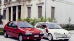 La Peugeot 106 Rallye entrò in produzione nel 1993, la seconda serie nel 1996