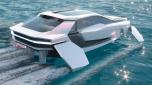 Future-E, un mezzo acquatico dotato di quattro foil