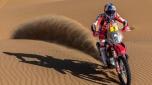 Sam Sunderland, 32 anni, in azione durante la Dakar 2022 (foto @sundersam)