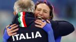 Francesca Lollobrigida in lacrime: è argento olimpico nei 3000 metri. Epa