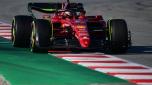 Sainz Ferrari F1-75 test Spagna 2022