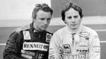 Rene Arnoux e Gilles Villeneuve, eroi di Digione 79. Getty