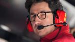 Swiss-born Italian engineer and team principal of Ferrari, Mattia Binotto, is pictured during the Spanish Formula One Grand Prix at the Circuit de Catalunya on May 21, 2022 in Montmelo, on the outskirts of Barcelona. (Photo by Manu Fernandez / POOL / AFP)