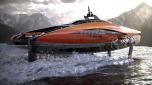Il mega Yacht Plectrum di Lazzarini Design