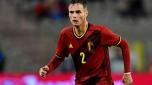 Zinho Vanheusden con la maglia del Belgio. Afp