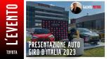 Toyota presentazione auto Giro d'Italia 2023