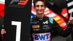 Gabriele Minì festeggia la vittoria di Montecarlo in F3
