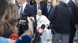 Roma - Papa Francesco esce dal Gemelli - Papa Francesco esce dal Gemelli - fotografo: Giuliano Benvegnù