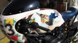 La BMW R 1200 R di Motorrad Senger con Bud Spencer sul serbatoio