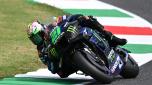 Italian rider Franco Morbidelli of Monster Energy Yamaha MotoGP Team in action during the free practice session of the Motorcycling Grand Prix of Italy at the Mugello circuit in Scarperia, central Italy, 9 June 2023. ANSA/CLAUDIO GIOVANNINI