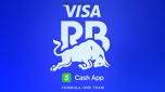 Il nuovo logo del team Visa Cash App RB F1