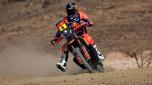 Australia's driver Daniel Sanders rides during the prologue of the 47th Dakar Rally, in Bisha, Saudi Arabia, on January 3, 2025. (Photo by Valery HACHE / AFP)