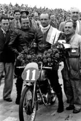 Nello Pagani campione del mondo 125 nel 1949